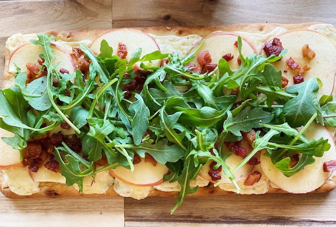 pancetta flatbread